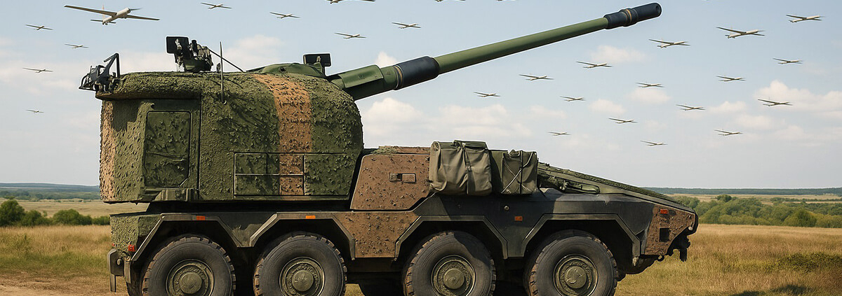 Beitragsbild "Zukunft der Artillerie im Kontext von unbemannten Systemen"