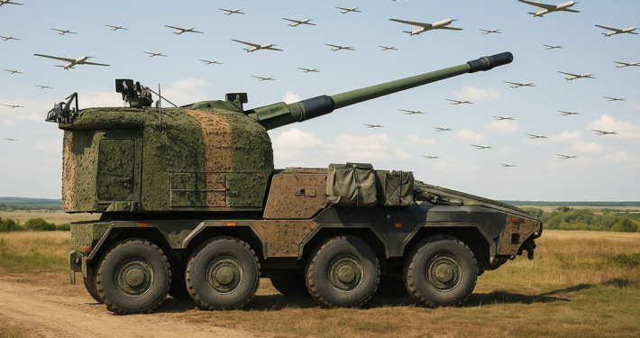 Beitragsbild "Zukunft der Artillerie im Kontext von unbemannten Systemen"